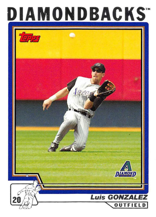 2004 Topps #475 Luis Gonzalez NM-MT Arizona Diamondbacks 