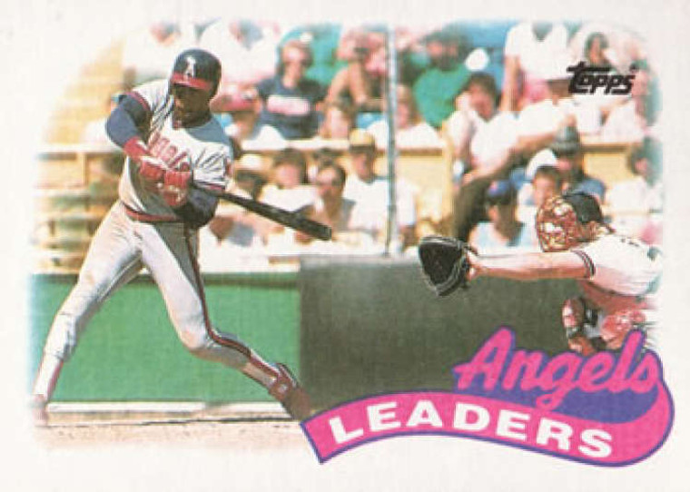 1989 Topps #51 Chili Davis California Angels TL NM-MT California Angels 