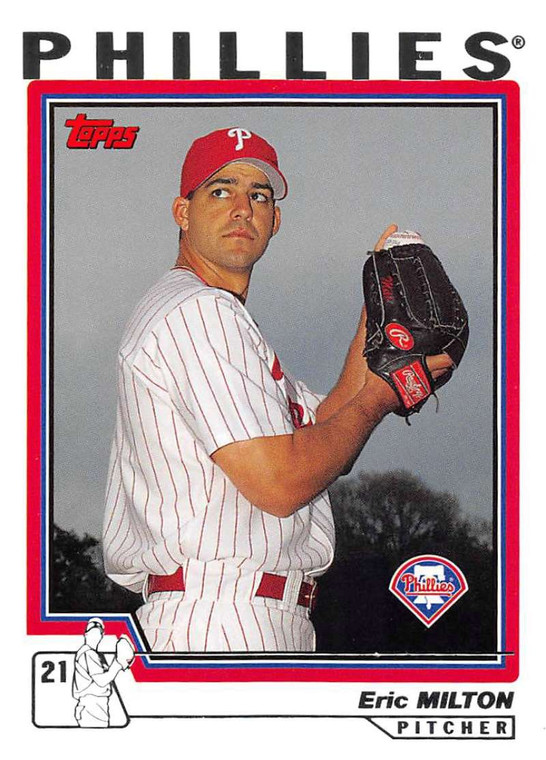 2004 Topps #488 Eric Milton NM-MT Philadelphia Phillies 