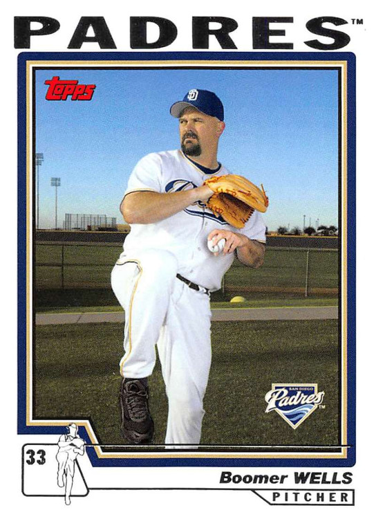 2004 Topps #491 David Wells NM-MT San Diego Padres 