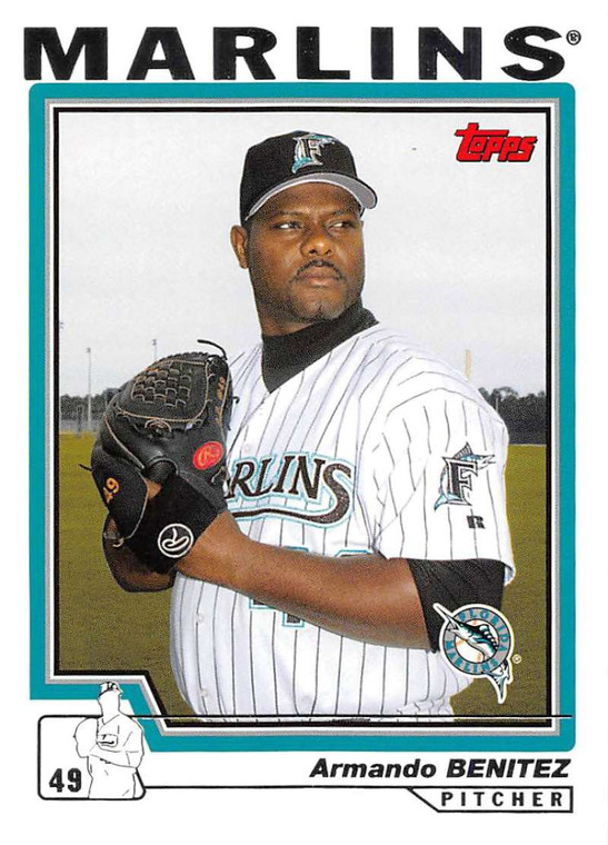 2004 Topps #495 Armando Benitez NM-MT Florida Marlins 