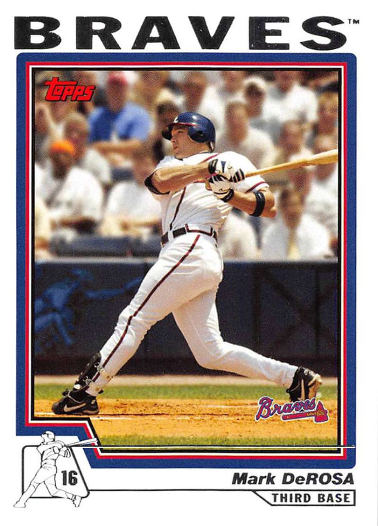2004 Topps #503 Mark DeRosa NM-MT Atlanta Braves 
