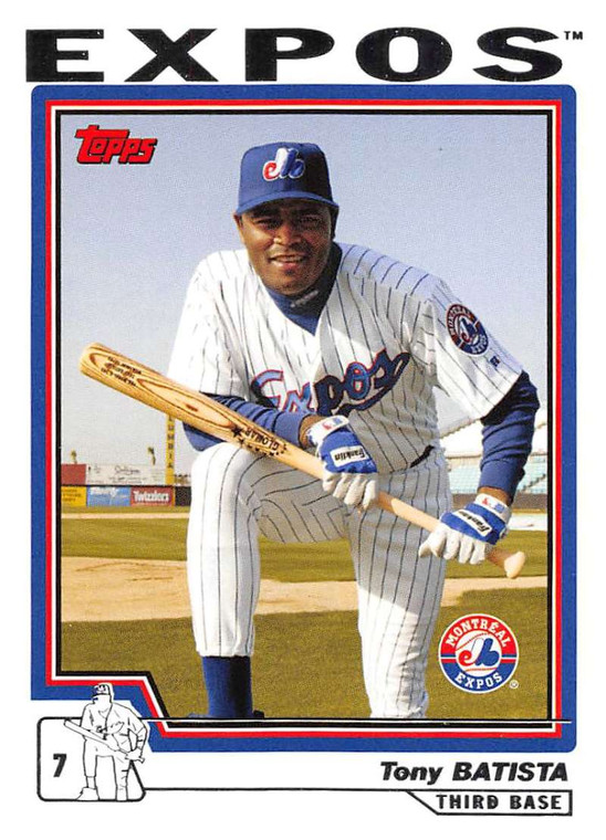 2004 Topps #506 Tony Batista NM-MT Montreal Expos 