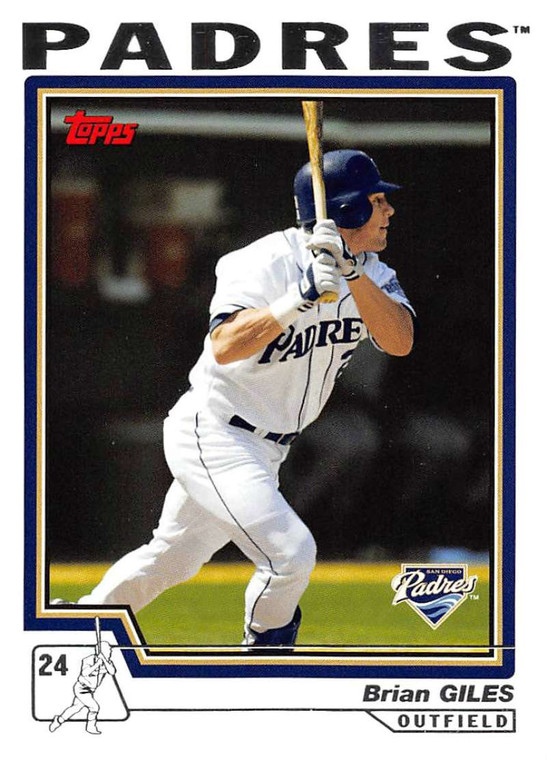 2004 Topps #522 Brian Giles NM-MT San Diego Padres 