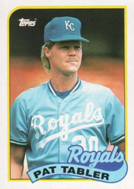 1989 Topps #56 Pat Tabler NM-MT Kansas City Royals 