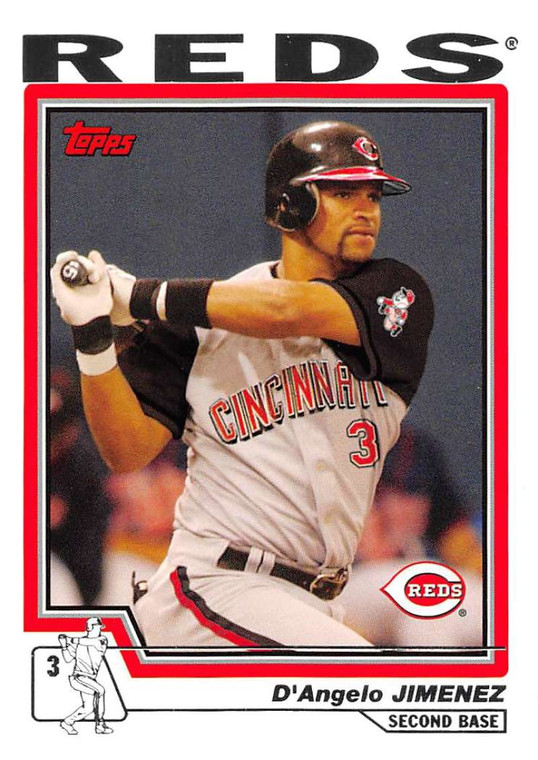 2004 Topps #538 D'Angelo Jimenez NM-MT Cincinnati Reds 