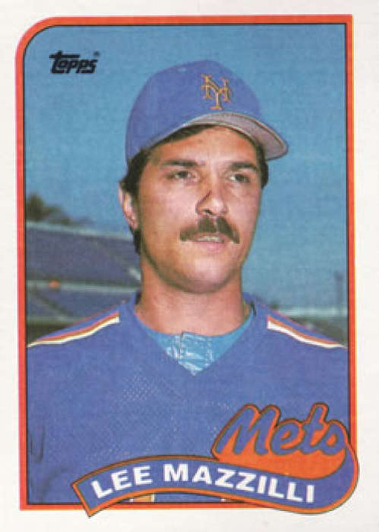 1989 Topps #58 Lee Mazzilli NM-MT New York Mets 