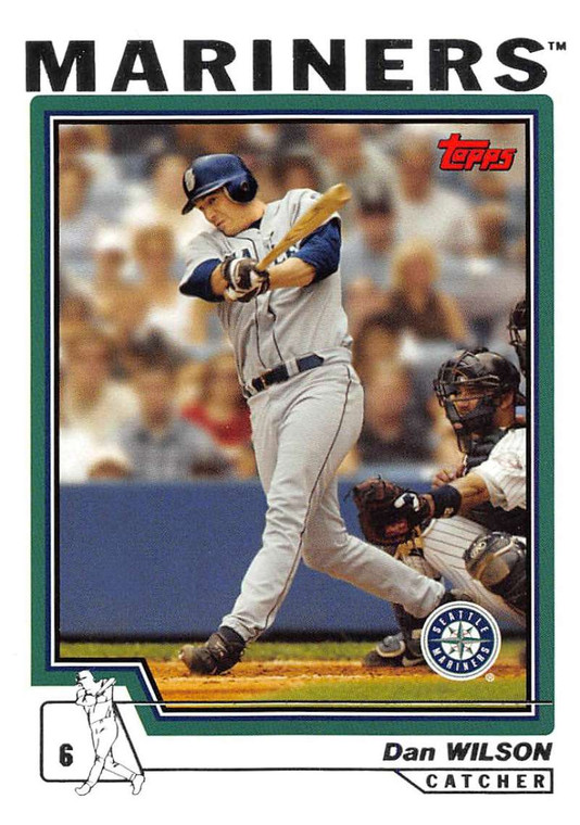 2004 Topps #558 Dan Wilson NM-MT Seattle Mariners 