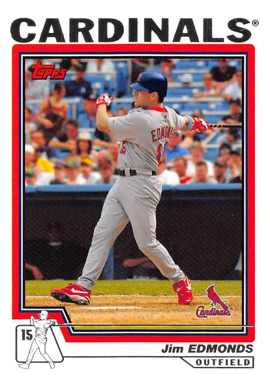 2004 Topps #560 Jim Edmonds NM-MT St. Louis Cardinals 