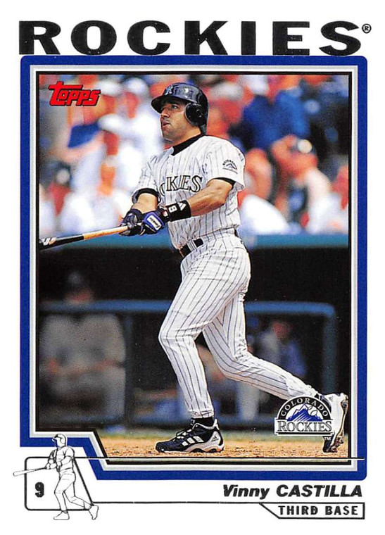 2004 Topps #563 Vinny Castilla NM-MT Colorado Rockies 