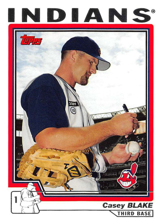 2004 Topps #577 Casey Blake NM-MT Cleveland Indians 