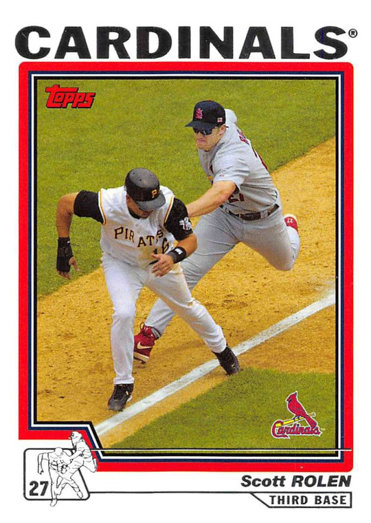 2004 Topps #582 Scott Rolen NM-MT St. Louis Cardinals 