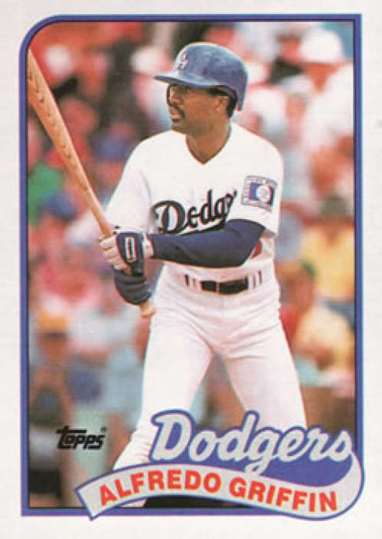 1989 Topps #62 Alfredo Griffin NM-MT Los Angeles Dodgers 