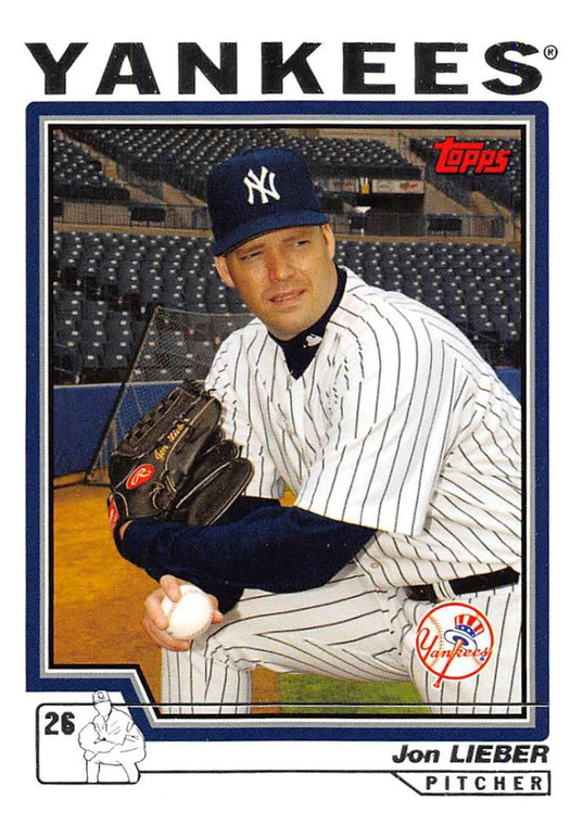 2004 Topps #597 Jon Lieber NM-MT New York Yankees 