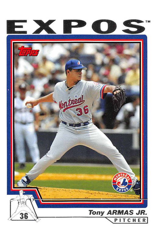 2004 Topps #615 Tony Armas Jr. NM-MT Montreal Expos 