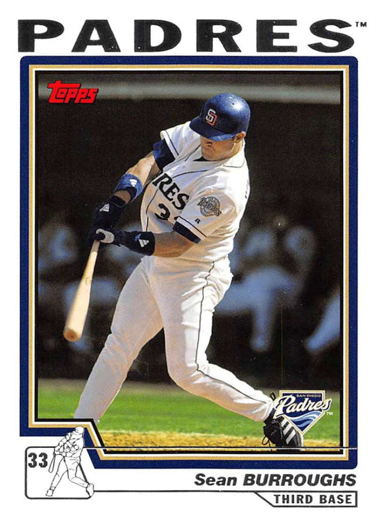 2004 Topps #619 Sean Burroughs NM-MT San Diego Padres 