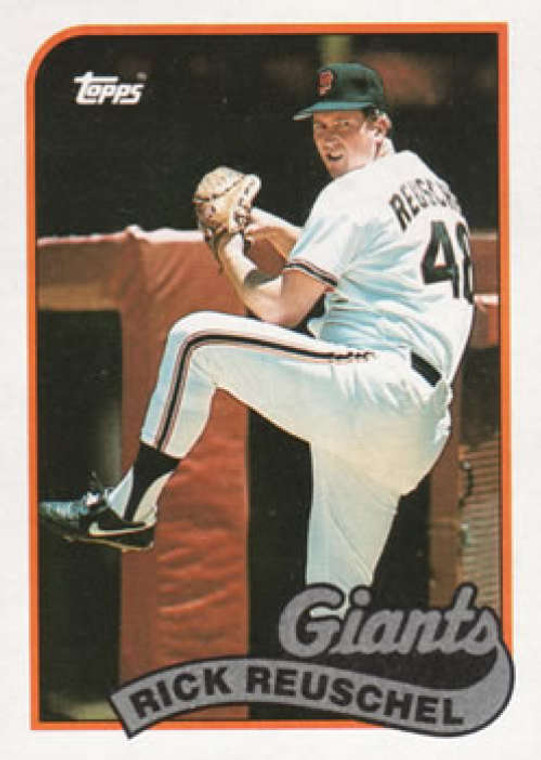1989 Topps #65 Rick Reuschel NM-MT San Francisco Giants 