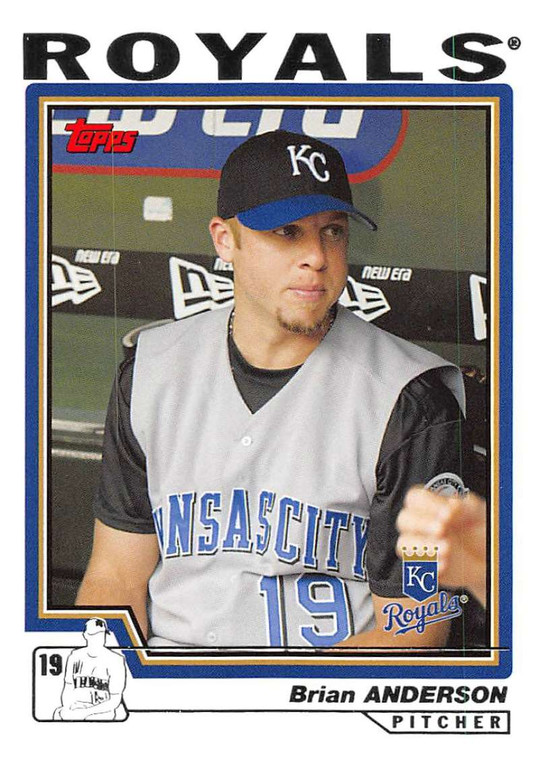 2004 Topps #627 Brian Anderson NM-MT Kansas City Royals 