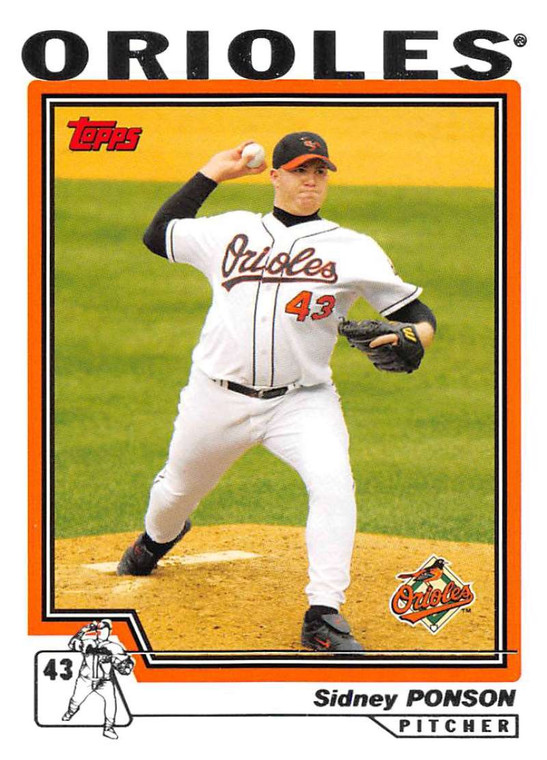 2004 Topps #631 Sidney Ponson NM-MT Baltimore Orioles 