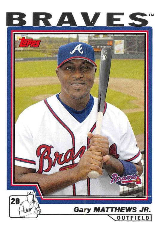 2004 Topps #632 Gary Matthews Jr. NM-MT Atlanta Braves 