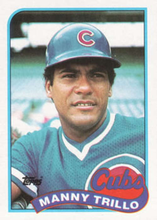 1989 Topps #66 Manny Trillo NM-MT Chicago Cubs 