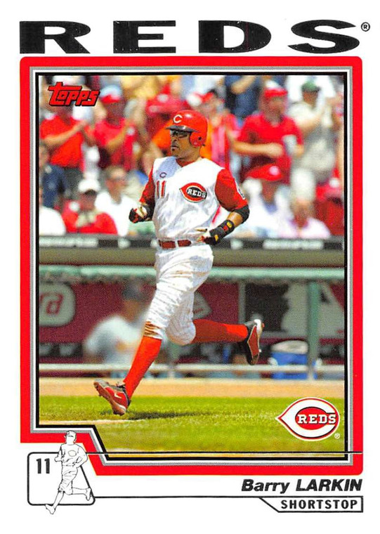 2004 Topps #636 Barry Larkin NM-MT Cincinnati Reds 
