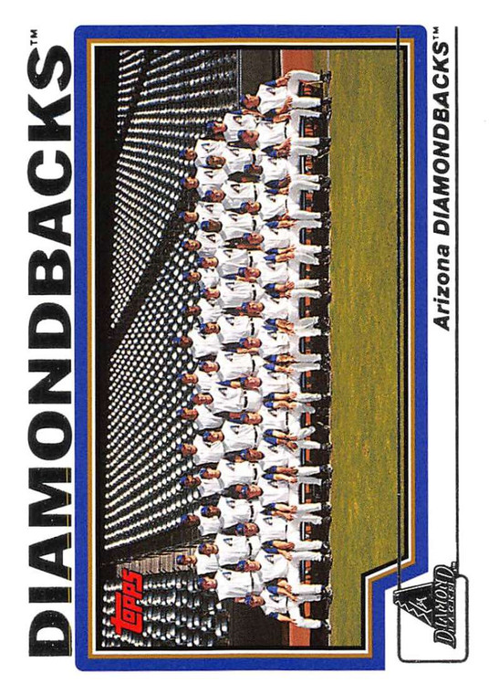 2004 Topps #639 Arizona Diamondbacks TC NM-MT Arizona Diamondbacks 