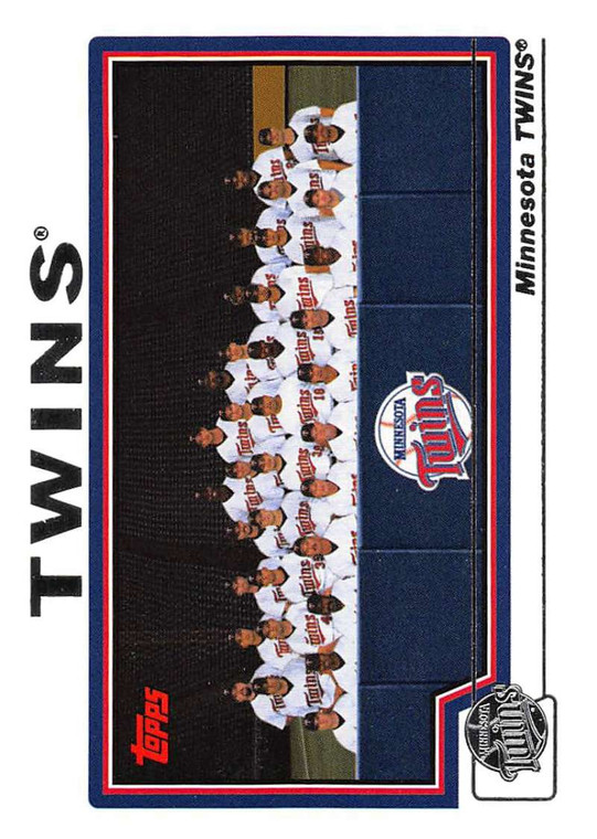 2004 Topps #654 Minnesota Twins TC NM-MT Minnesota Twins 