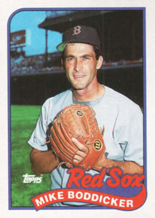 1989 Topps #71 Mike Boddicker NM-MT Boston Red Sox 