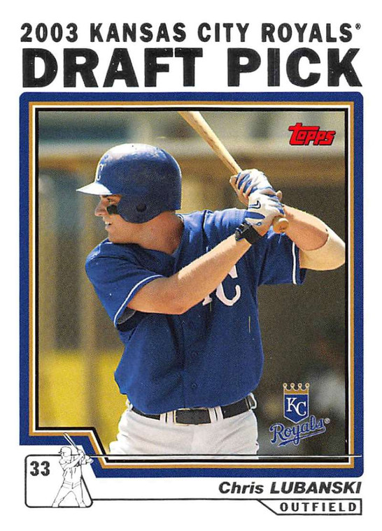 2004 Topps #684 Chris Lubanski DP NM-MT Kansas City Royals 