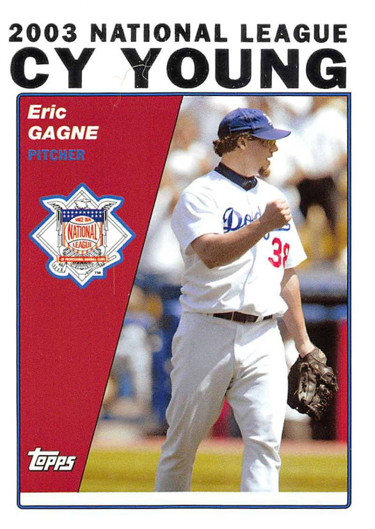 2004 Topps #715 Eric Gagne CY NM-MT Los Angeles Dodgers 
