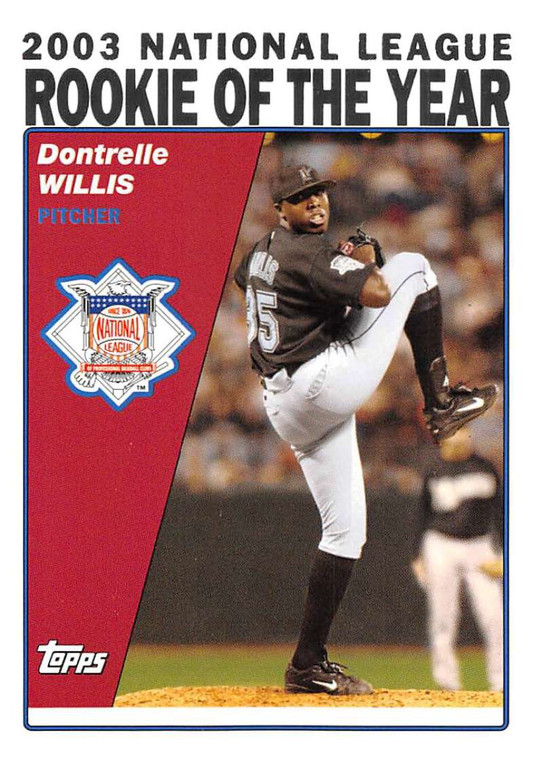 2004 Topps #718 Dontrelle Willis ROY NM-MT Florida Marlins 