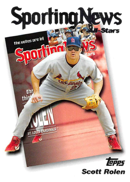 2004 Topps #722 Scott Rolen AS NM-MT St. Louis Cardinals 