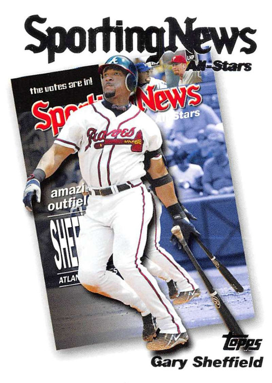 2004 Topps #724 Gary Sheffield AS NM-MT Atlanta Braves 
