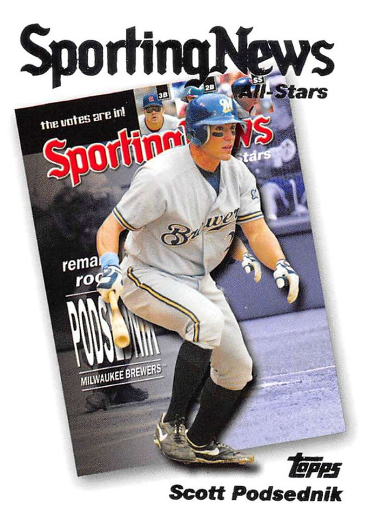 2004 Topps #729 Scott Podsednik AS NM-MT Milwaukee Brewers 