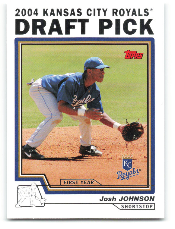 2004 Topps Draft Pick Bonus #1 Josh Johnson NM-MT  Kansas City Royals 