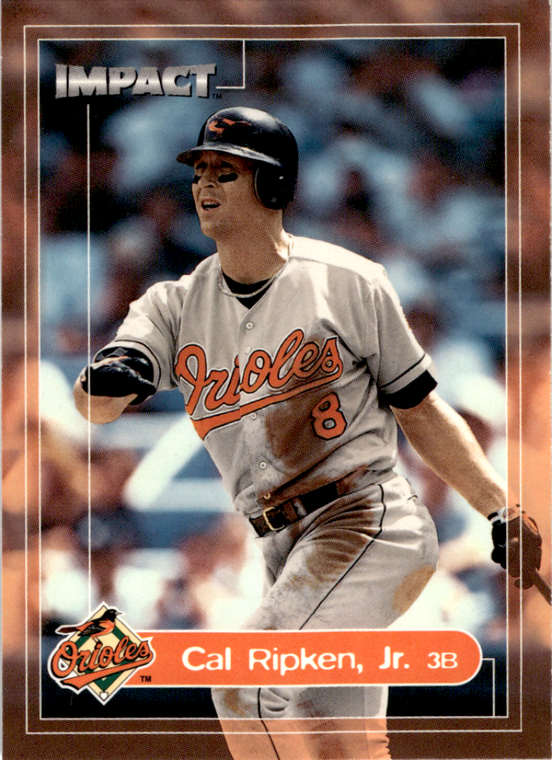 2000 Fleer Impact #1 Cal Ripken Jr. NM-MT  Baltimore Orioles 
