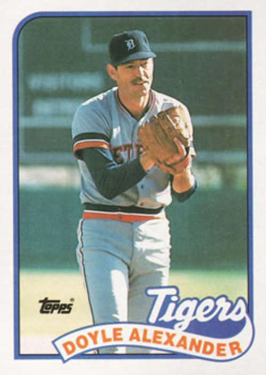 1989 Topps #77 Doyle Alexander NM-MT Detroit Tigers 