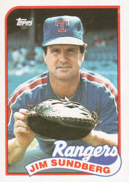 1989 Topps #78 Jim Sundberg NM-MT Texas Rangers 