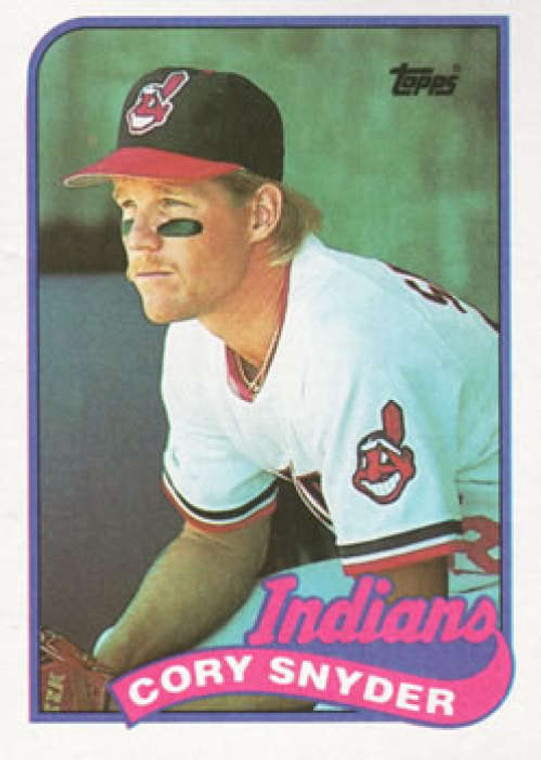 1989 Topps #80 Cory Snyder NM-MT Cleveland Indians 