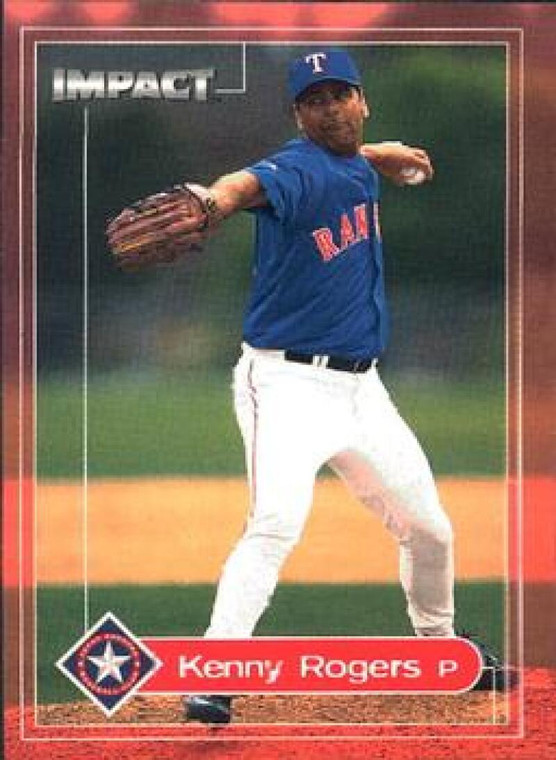 2000 Fleer Impact #51 Kenny Rogers NM-MT  Texas Rangers 