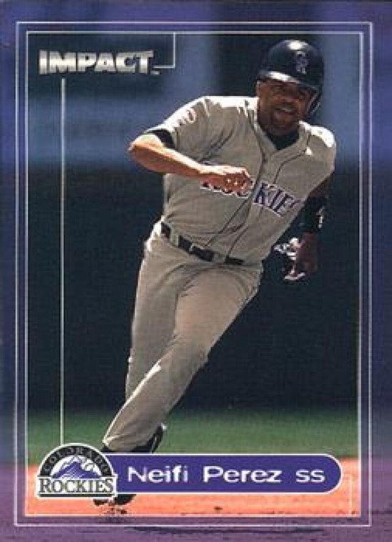 2000 Fleer Impact #66 Neifi Perez NM-MT  Colorado Rockies 