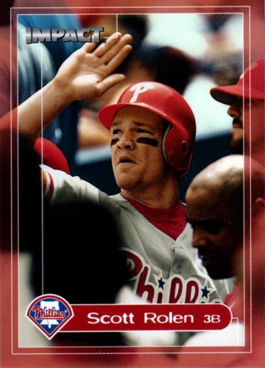 2000 Fleer Impact #68 Scott Rolen NM-MT  Philadelphia Phillies 