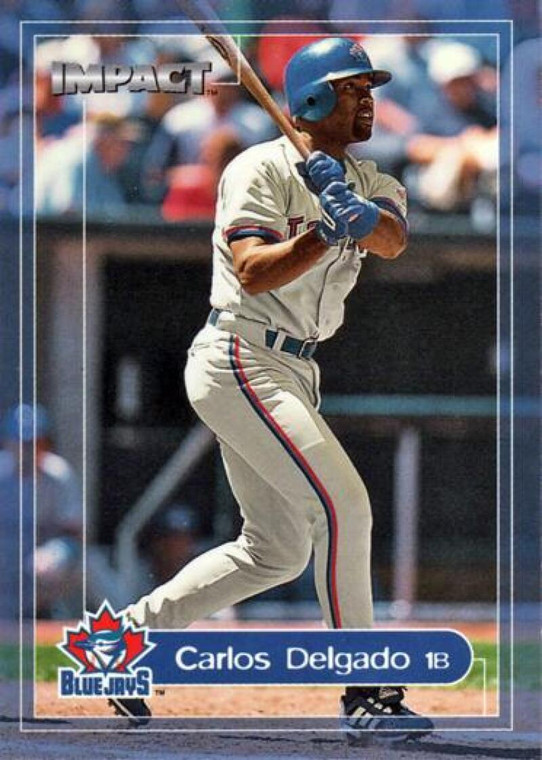 2000 Fleer Impact #77 Carlos Delgado NM-MT  Toronto Blue Jays 