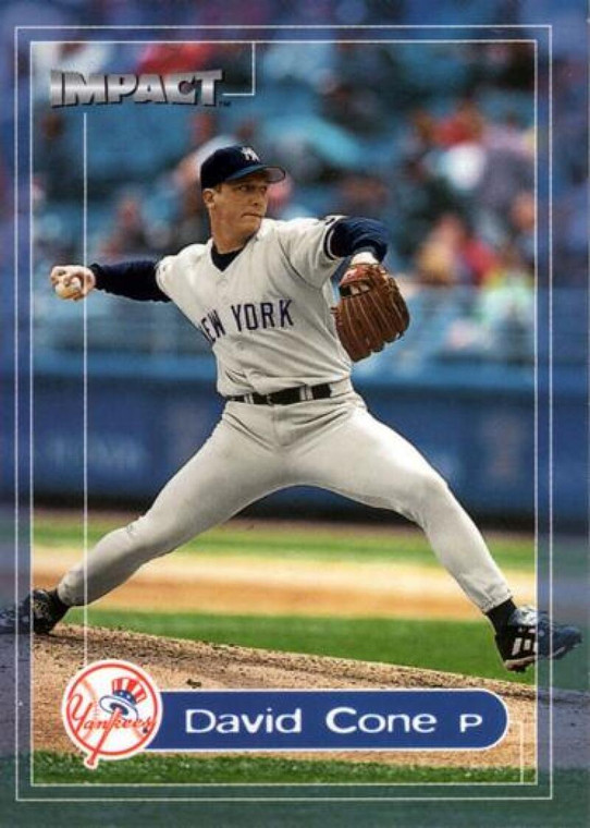 2000 Fleer Impact #93 David Cone NM-MT  New York Yankees 
