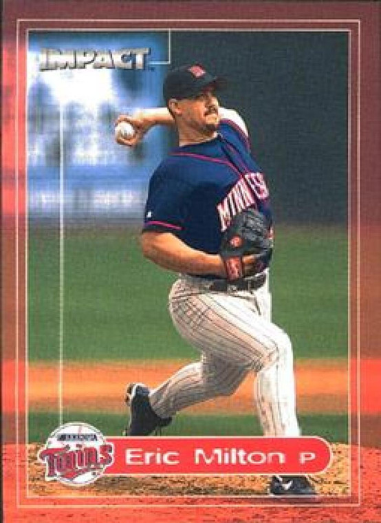 2000 Fleer Impact #96 Eric Milton NM-MT  Minnesota Twins 