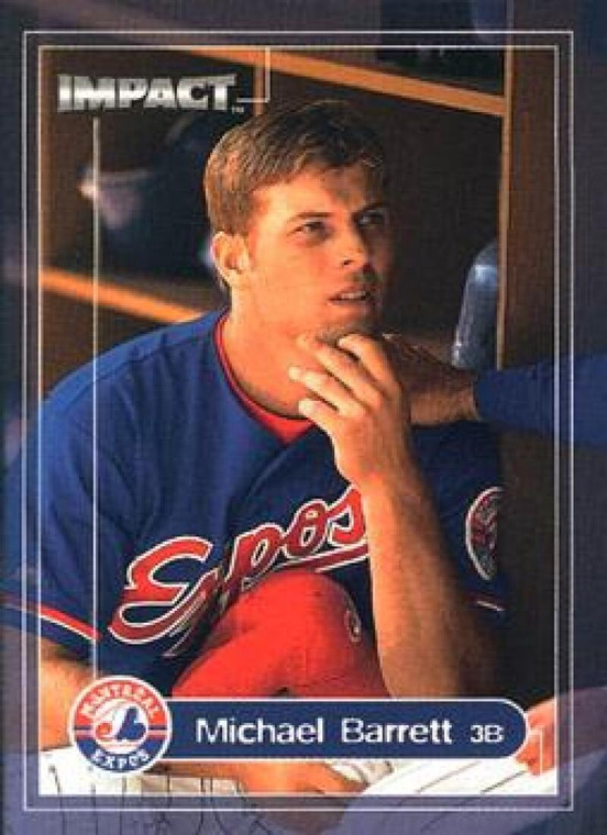 2000 Fleer Impact #122 Michael Barrett NM-MT  Montreal Expos 