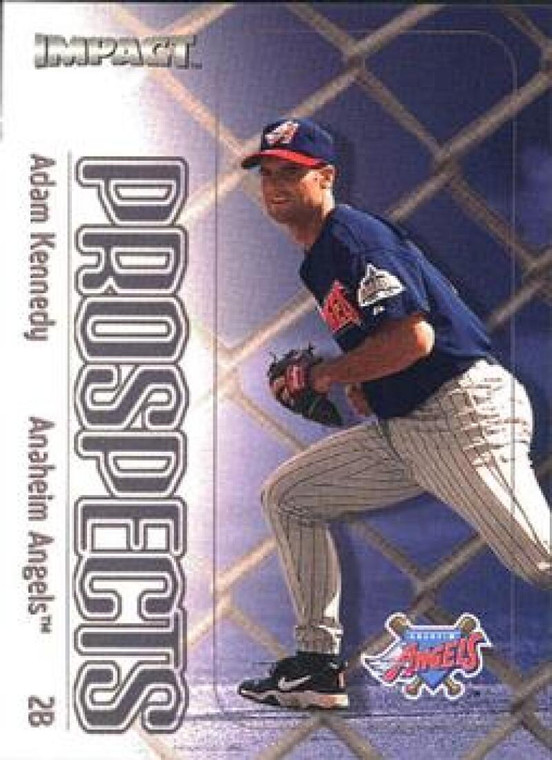 2000 Fleer Impact #135 Adam Kennedy NM-MT  Anaheim Angels 