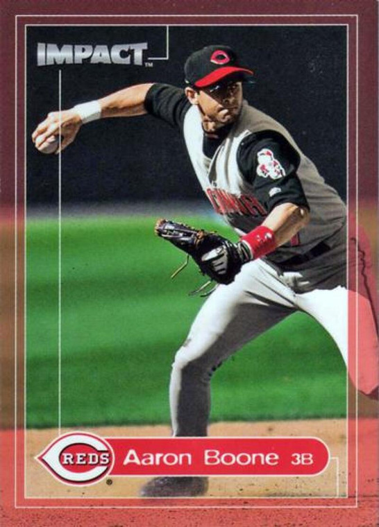2000 Fleer Impact #137 Aaron Boone NM-MT  Cincinnati Reds 