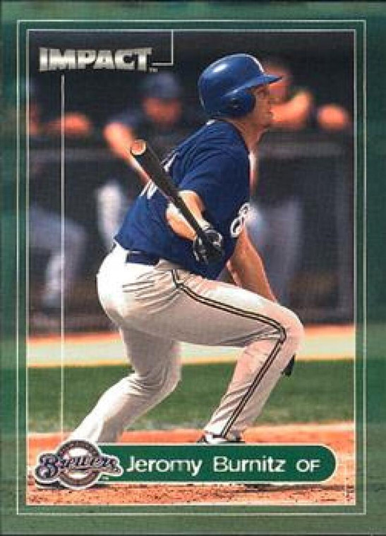 2000 Fleer Impact #139 Jeromy Burnitz NM-MT  Milwaukee Brewers 